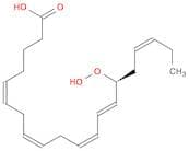 5,8,11,13,17-Eicosapentaenoic acid, 15-hydroperoxy-, (5Z,8Z,11Z,13E,15S,17Z)-
