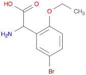 Benzeneacetic acid, α-amino-5-bromo-2-ethoxy-