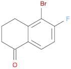 1(2H)-Naphthalenone, 5-bromo-6-fluoro-3,4-dihydro-