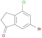 1H-Inden-1-one, 6-bromo-4-chloro-2,3-dihydro-