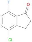 1H-Inden-1-one, 4-chloro-7-fluoro-2,3-dihydro-