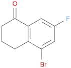 1(2H)-Naphthalenone, 5-bromo-7-fluoro-3,4-dihydro-