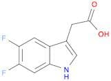 1H-Indole-3-acetic acid, 5,6-difluoro-