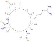 L-Valinamide, N-acetyl-L-cysteinyl-N2-methyl-L-arginylglycyl-L-α-aspartyl-3-mercapto-, cyclic (1→5…