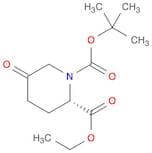 1,2-Piperidinedicarboxylic acid, 5-oxo-, 1-(1,1-dimethylethyl) 2-ethyl ester, (2S)-