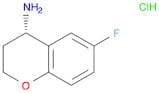 (S)-6-Fluorochroman-4-amine HCl