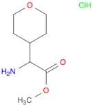 2H-Pyran-4-acetic acid, α-aminotetrahydro-, methyl ester, hydrochloride (1:1)