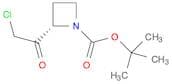 1-Azetidinecarboxylic acid, 2-(2-chloroacetyl)-, 1,1-dimethylethyl ester, (2S)-
