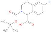 2-(tert-Butoxycarbonyl)-6-fluoro-1,2,3,4-tetrahydroisoquinoline-1-carboxylic acid