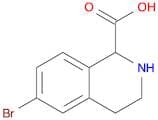 1-Isoquinolinecarboxylic acid, 6-bromo-1,2,3,4-tetrahydro-