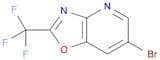 Oxazolo[4,5-b]pyridine, 6-bromo-2-(trifluoromethyl)-