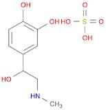 1,2-Benzenediol, 4-[1-hydroxy-2-(methylamino)ethyl]-, compd. with sulfurate (1:1)