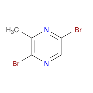 Pyrazine, 2,5-dibromo-3-methyl-