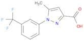 5-METHYL-1-(3-TRIFLUOROMETHYL-PHENYL)-1H-PYRAZOLE-3-CARBOXYLIC ACID