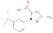 5-Methyl-2-(3-trifluoromethyl-phenyl)-2h-pyrazole-3-carboxylic acid