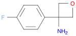 3-(4-Fluorophenyl)oxetan-3-amine hydrochloride