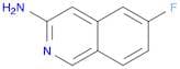 3-Isoquinolinamine, 6-fluoro-