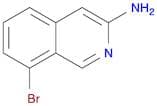 3-Isoquinolinamine, 8-bromo-