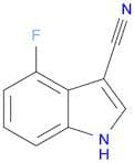 1H-Indole-3-carbonitrile, 4-fluoro-