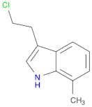 1H-Indole, 3-(2-chloroethyl)-7-methyl-