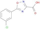 5-(3-Chlorophenyl)-1,2,4-oxadiazole-3-carboxylic acid