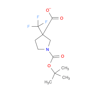 1,3-Pyrrolidinedicarboxylic acid, 3-(trifluoromethyl)-, 1-(1,1-dimethylethyl) ester