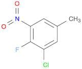 1-Chloro-2-fluoro-5-methyl-3-nitrobenzene