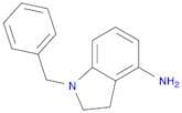 1H-Indol-4-amine, 2,3-dihydro-1-(phenylmethyl)-