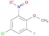 5-Chloro-1-fluoro-2-methoxy-3-nitrobenzene