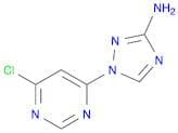 1-(6-Chloropyrimidin-4-yl)-1H-1,2,4-triazol-3-amine