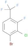 Benzene, 1-bromo-2-chloro-3-fluoro-4-(trifluoromethyl)-