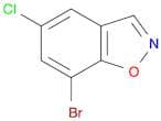 1,2-BENZISOXAZOLE, 7-BROMO-5-CHLORO-