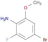 Benzenamine, 4-bromo-2-fluoro-6-methoxy-