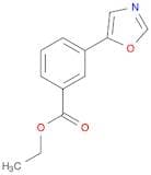 Benzoic acid, 3-(5-oxazolyl)-, ethyl ester