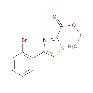 Ethyl 4-(2-bromophenyl)thiazole-2-carboxylate