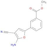 Methyl 3-(5-amino-4-cyanofuran-2-yl)benzoate