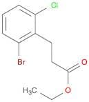 Ethyl 3-(2-bromo-6-chlorophenyl)propanoate