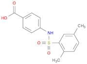Benzoic acid, 4-[[(2,5-dimethylphenyl)sulfonyl]amino]-