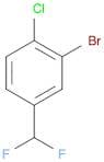 2-Bromo-1-chloro-4-(difluoromethyl)benzene