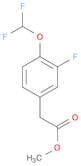 4-(Difluoromethoxy)-3-fluorophenylacetic acid methyl ester