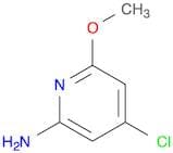 2-Pyridinamine, 4-chloro-6-methoxy-