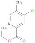 2-Pyridinecarboxylic acid, 4-chloro-5-methyl-, ethyl ester