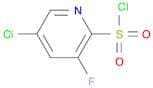 5-Chloro-3-fluoropyridine-2-sulfonyl chloride