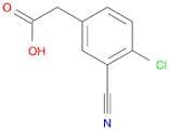 4-Chloro-3-cyanophenylacetic acid