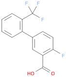 4-Fluoro-2'-(trifluoromethyl)-[1,1'-biphenyl]-3-carboxylic acid
