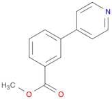 Methyl 3-(pyridin-4-yl)benzoate