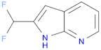 1H-Pyrrolo[2,3-b]pyridine, 2-(difluoromethyl)-