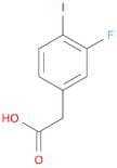 Benzeneacetic acid, 3-fluoro-4-iodo-