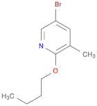 Pyridine, 5-bromo-2-butoxy-3-methyl-