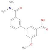 3'-(Dimethylcarbamoyl)-5-methoxy-[1,1'-biphenyl]-3-carboxylic acid